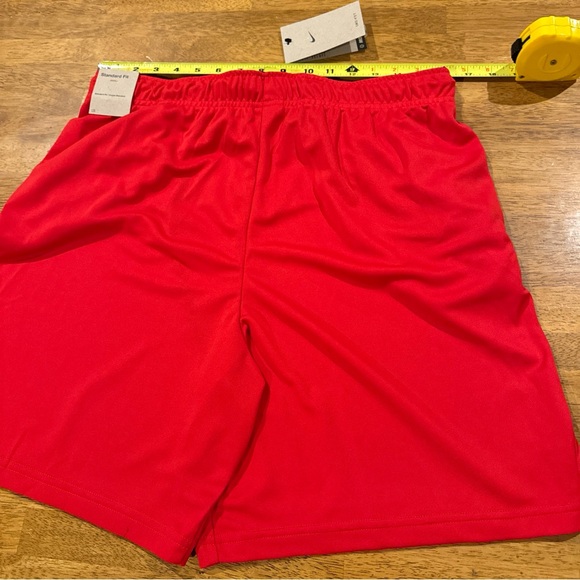 Nike Red Shorts Dri-Fit Training Standard Fit Mens Large DD1887-657 New W Tags - Picture 8 of 11